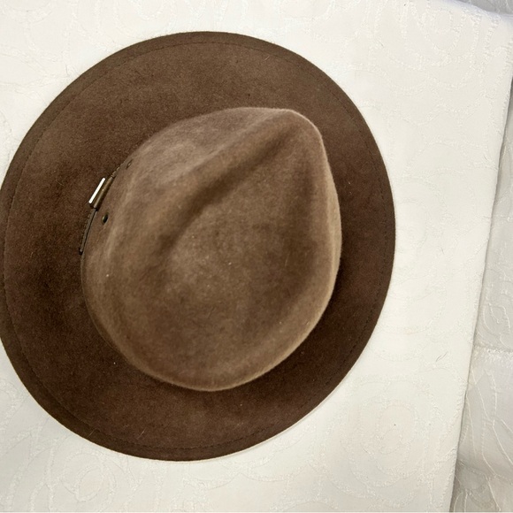 CONNOR Brown 100% Wool Hat. Handmade. Size M. main image 7